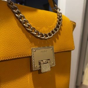 Aldo Yellow Backpack
